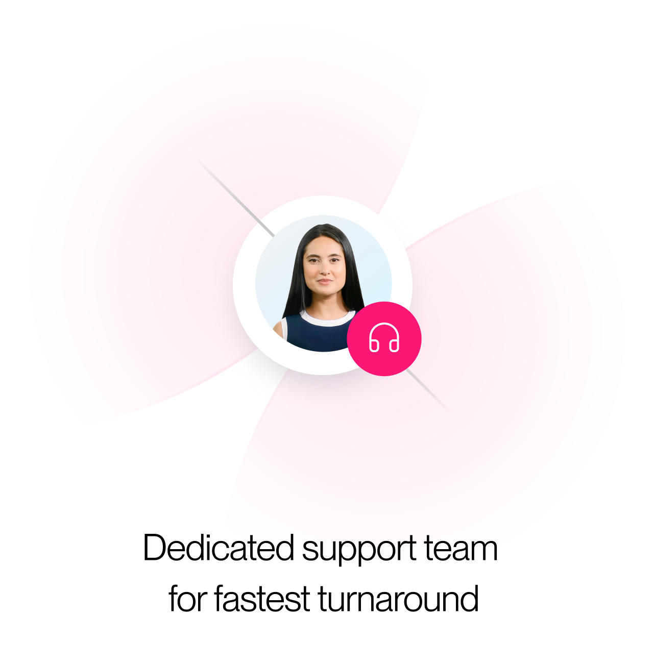 Dedicated support team for fastest turnaround